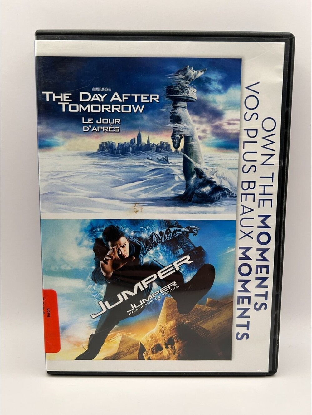 The Day After Tomorrow Jumper DVD Double Feature Sci-Fi